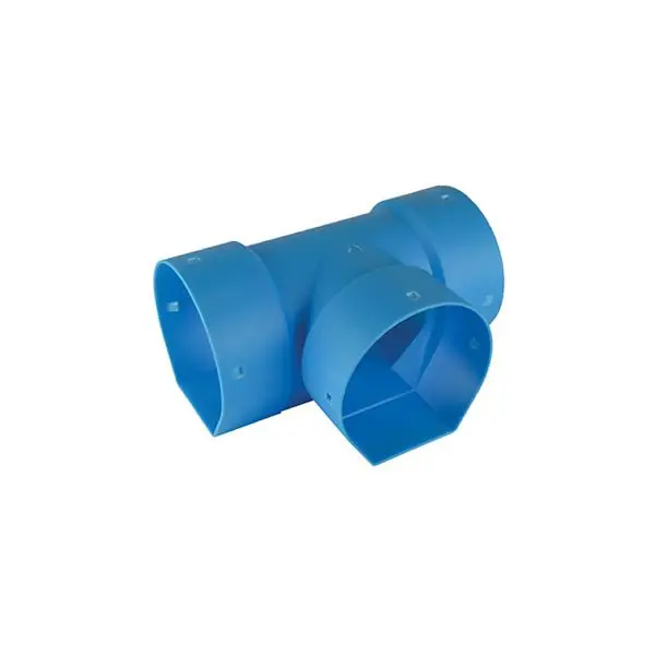 Té pour drain routier à cunette plate Ø110 femelle-femelle 90° Super Prix