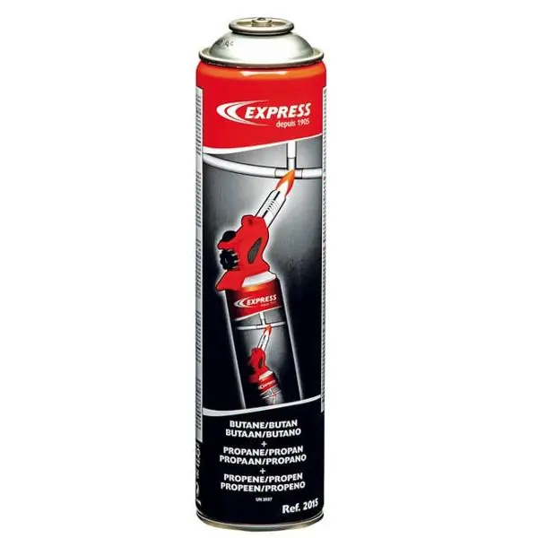 Remise Cartouche de gaz butane+propane+propylène 2015 326g 600ml