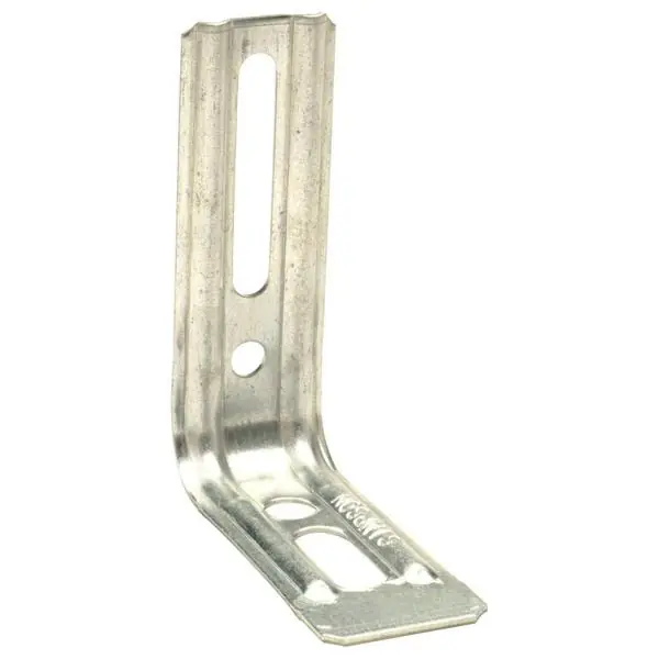 Quantité Limitée Equerre nervurée droite 71,5x130x30mm Ep.1,5mm