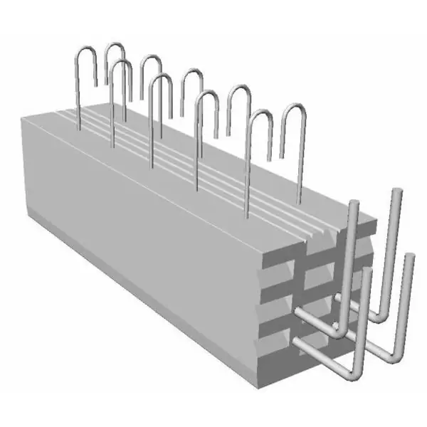 Authentique Poutre LEADER sous-sol 20x20cm 4,30m