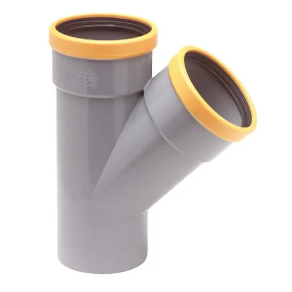 Soldes Culotte PVC assainissement CR8 Ø200 mâle-femelle 45°
