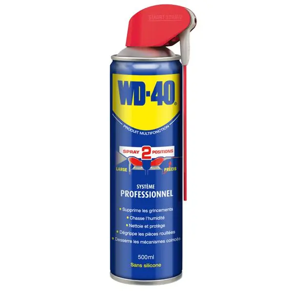 Huile multi-fonctions WD40 DOUBLE POSITION 500ml Offre Limitée