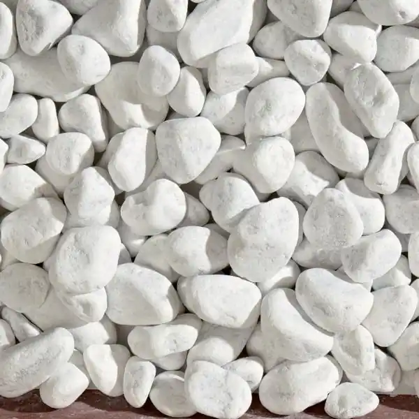 Galets roulés 25/40mm bianco carrara sac 25 kg Meilleur Prix