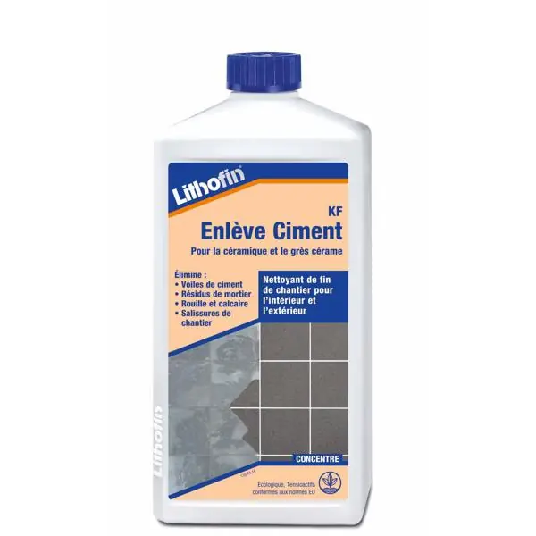 Nettoyant enlève ciment KF bidon 1L Certifié