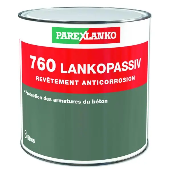 Revêtement anticorrosion 760 LANKOPASSIV pot 3L Nouvel Arrivage