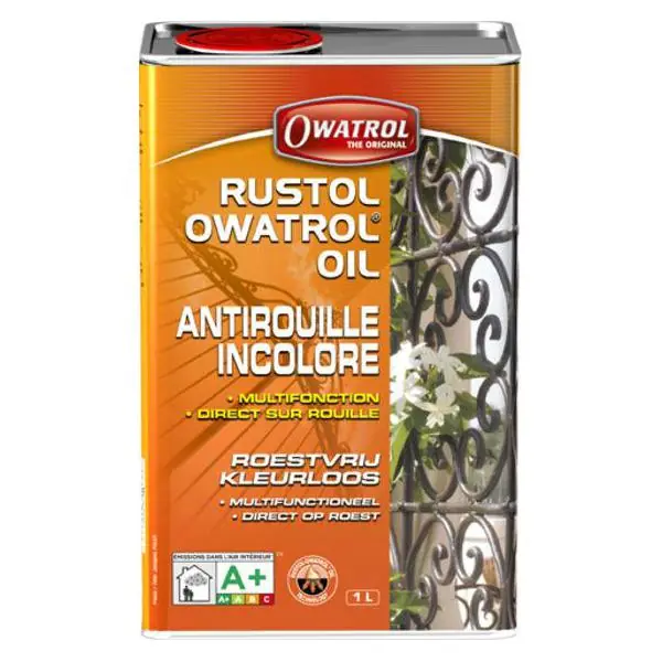 Produit De Marque Antirouille pénétrant RUSTOL OWATROL MULTIFONCTIONS 1L
