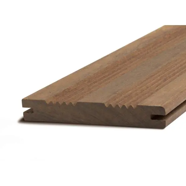 Meilleur Choix Lame terrasse ipe sec 2 peignes clip hardwood 21x145mm 2,15m