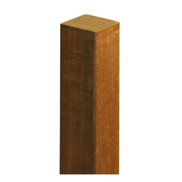 Poteau ipe raboté 4 faces 70x70mm 1,85m Meilleur Prix