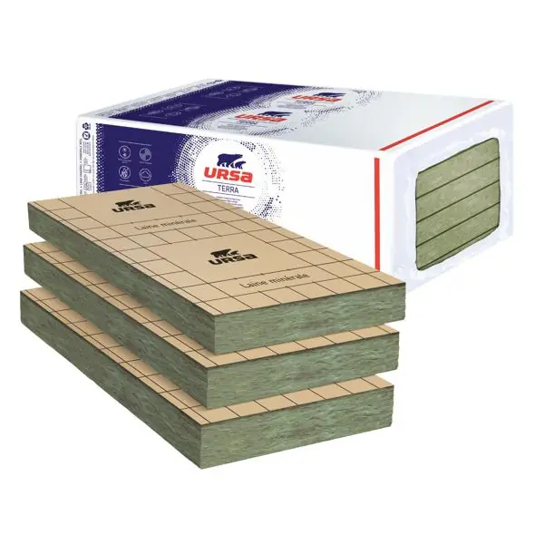 Remise Laine de verre PRK 38 revêtu kraft 75mm 135x60cm par 10 R=2
