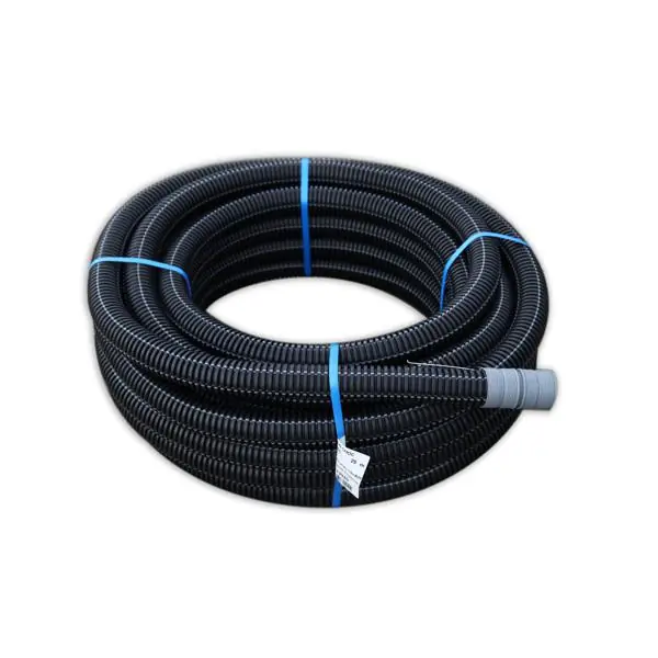 Fourreau PE annelé non propagateur de flamme Ø90mm couronne 25m Top Vente
