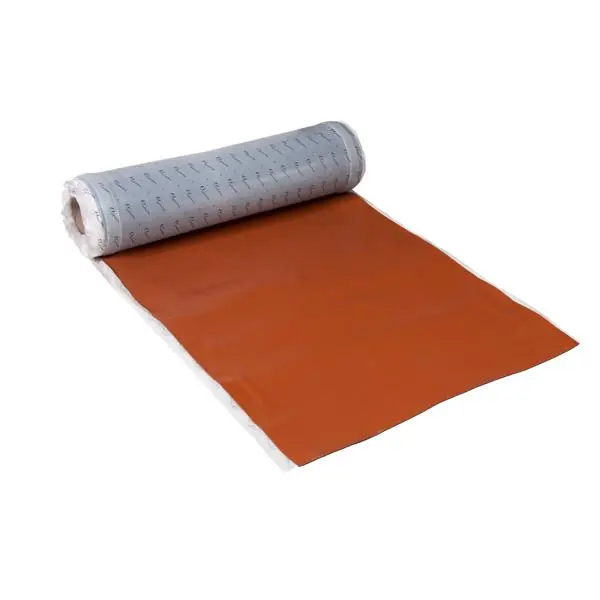 Bande étanchéité adhésive à froid WAKAFLEX rouge sienne 56cmx5m Jusqu'à Épuisement Des Stocks