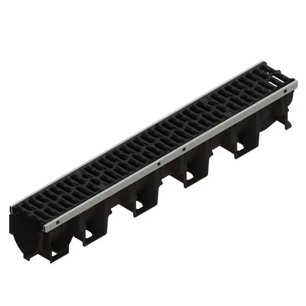Marque CANIVEAU PP XTRADRAIN 100S + GRILLE PASSERELLE FONTE C250 1M