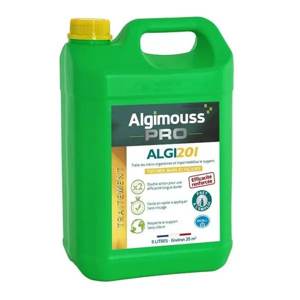 Traitement imperméabilisant ALGI 201 bidon 5L Meilleur Choix