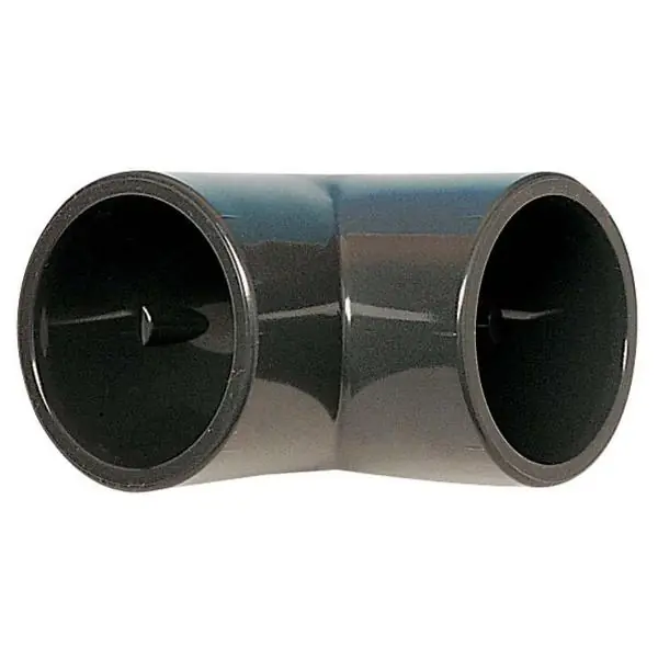 Coude à 90° PVC femelle Ø50mm Paiement Sécurisé
