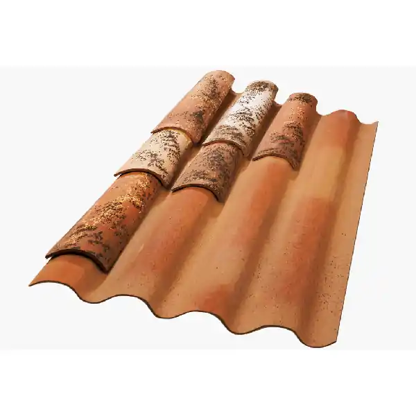 Vente Directe PLAQUE SUPPORT DE TUILE 235 TEGOLIT FLAMMEE 110X98