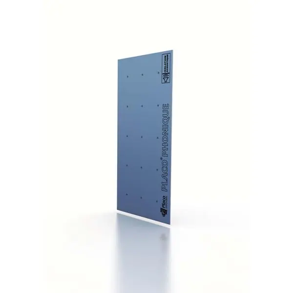 Plaque plâtre acoustique PLACOPHONIQUE BA 13mm 260x120cm Remise