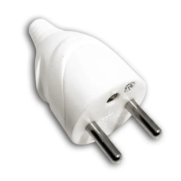 Populaire FICHE MALE 16A 2P+T BLANC mâle 2P+T 16A blanc