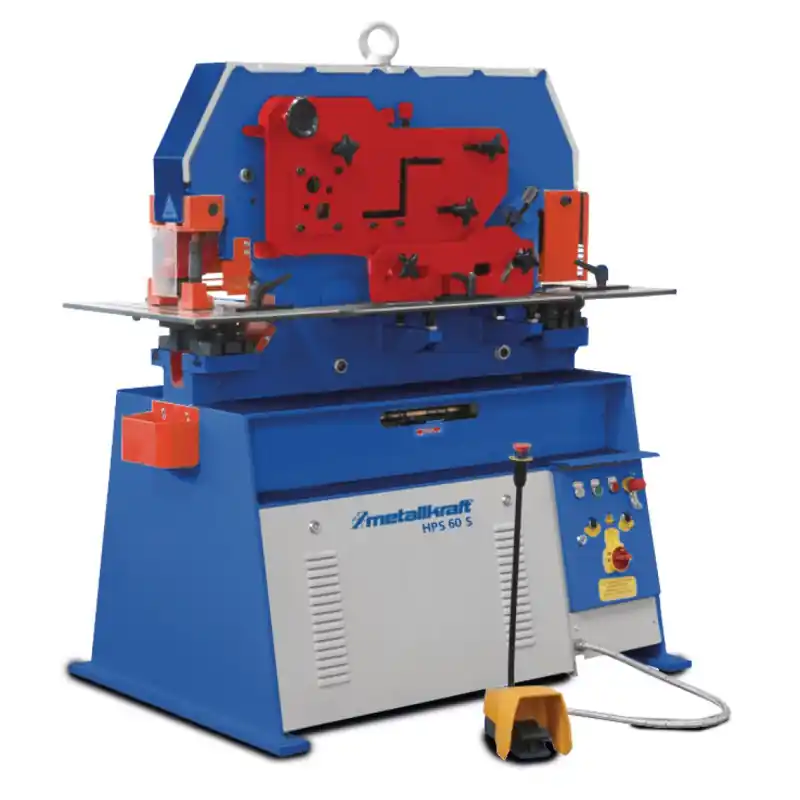 Combiné poinçonneuse-cisaille Metallkraft HPS 60S Populaire