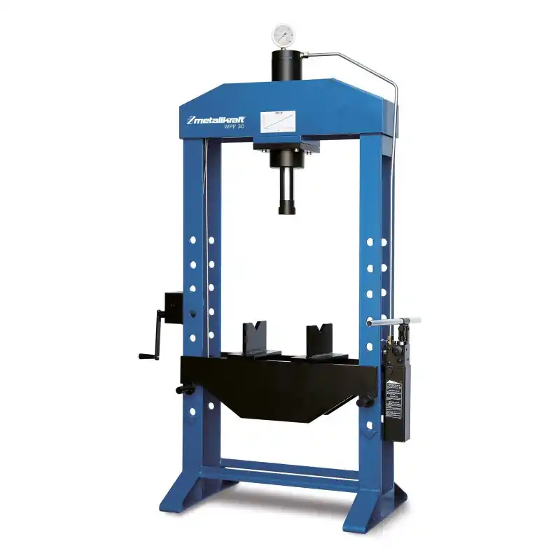 Authentique Presse hydraulique a piston mobile 30 T Metallkraft WPP 30