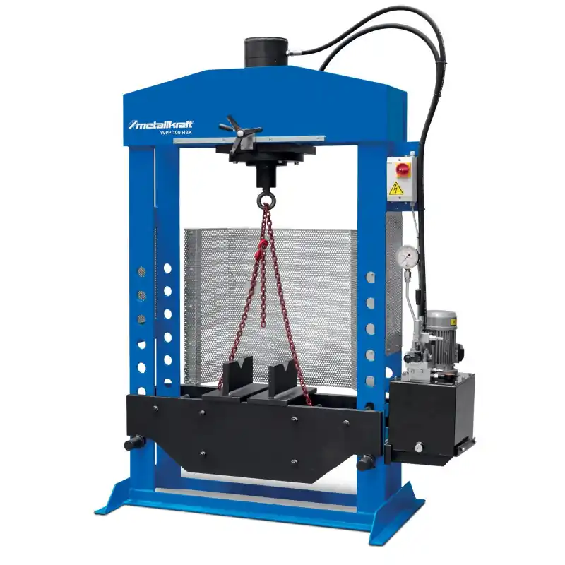 Promotion Presse motorisée hydraulique 100 T Metallkraft WPP 100 HBK
