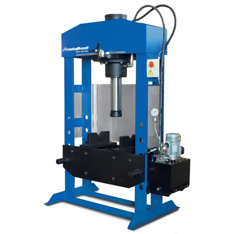 Presse motorisée hydraulique 160 T Metallkraft WPP 160 HBK Must-Have