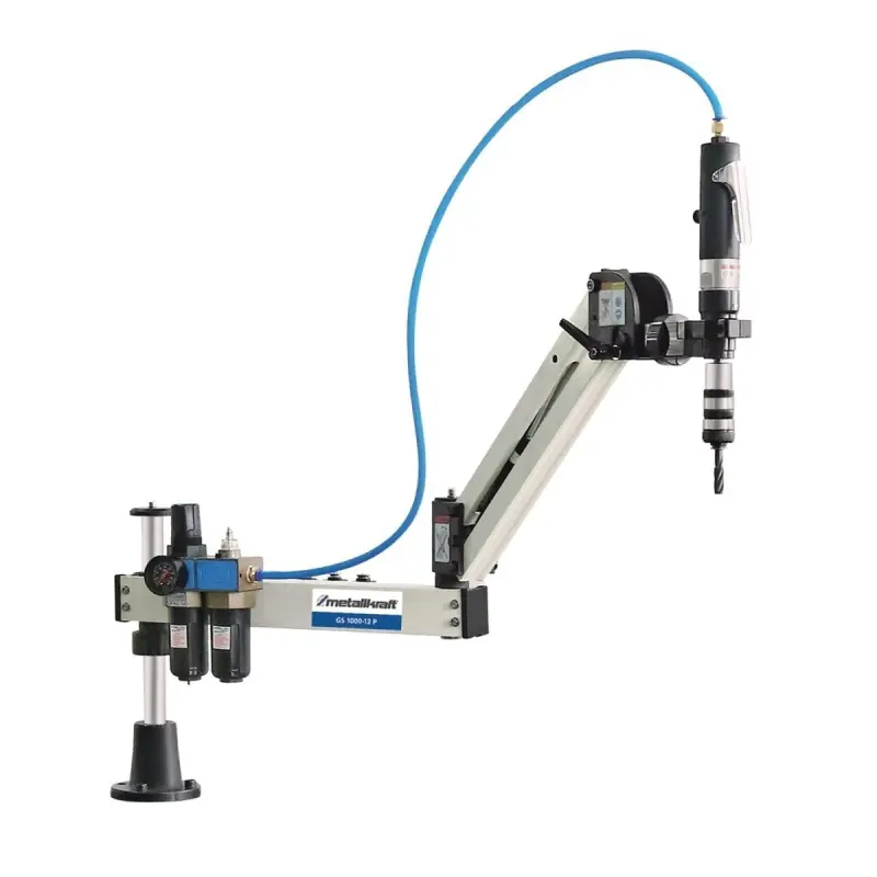 Bras de taraudage pneumatique Metallkraft GS 1000-12 P Top Vente