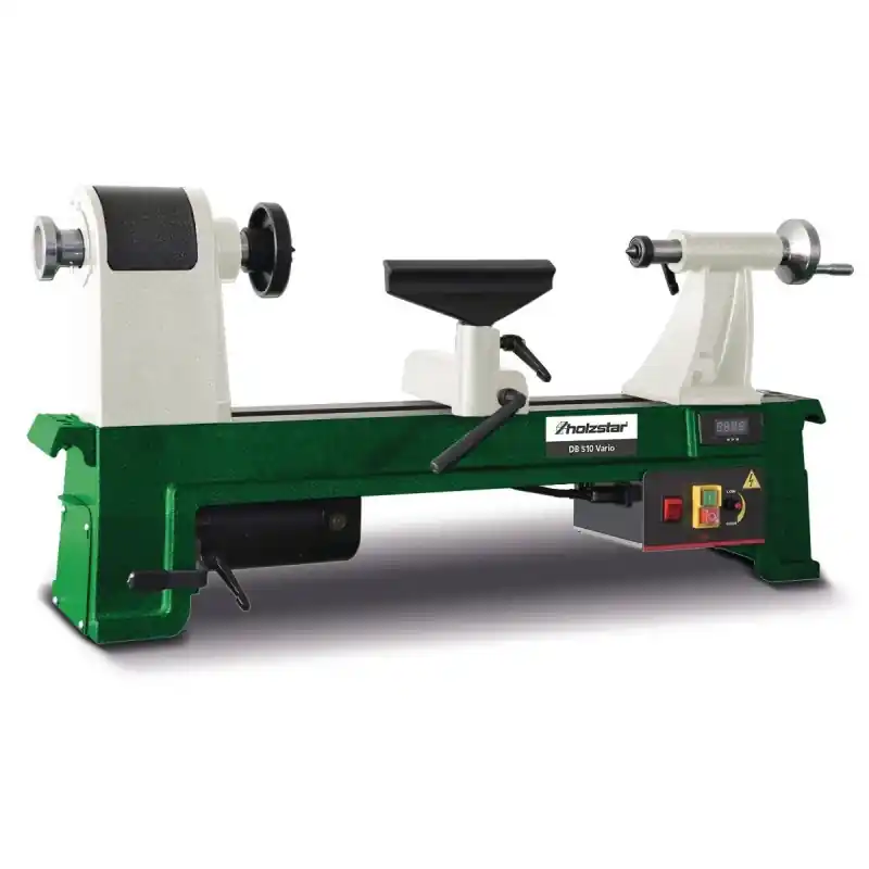 Achat Immédiat Tour à bois 355x510mm vitesses variables Holzstar DB 510