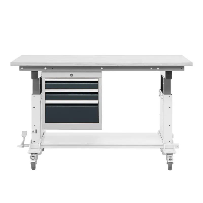 Caisson à fixer sous établi compatible avec la table AMT 505 Unicraft Nouveauté