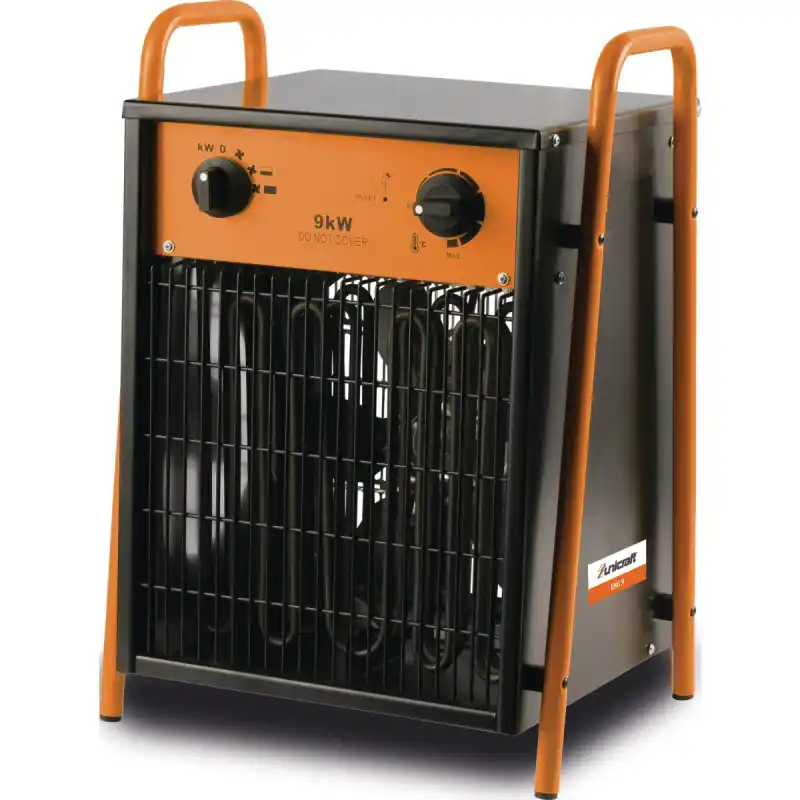 Nouvelle Collection Chauffage électrique soufflant 9kW 400V Unicraft EHG 9