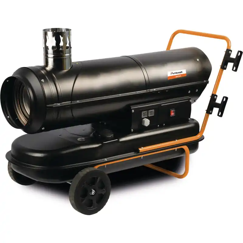 Canon à chaleur diesel combustion indirecte 50 kW Unicraft DHG 50 K Commander Vite