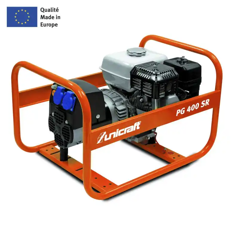 Groupe électrogène synchrone 3,1Kw Essence Unicraft PG 400 SR Promotion Saisonnière