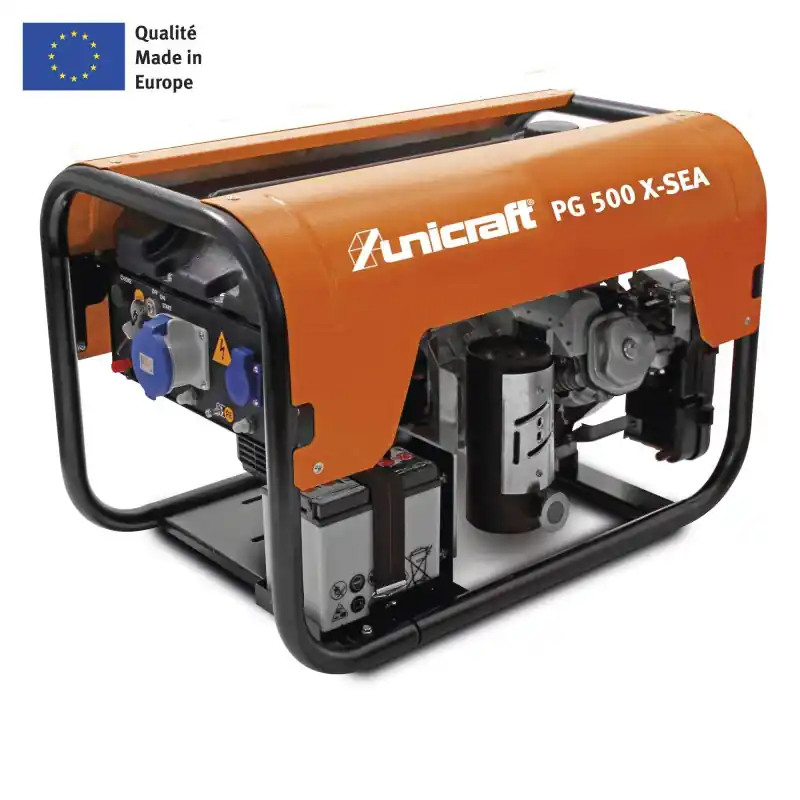 Bon Plan Groupe électrogène professionnel Unicraft PG 500 X-SEA