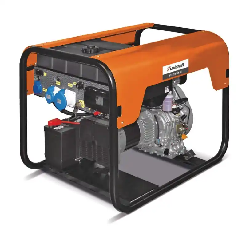 Groupe électrogène synchrone Unicraft PG-D 650 SE Nouvel Arrivage