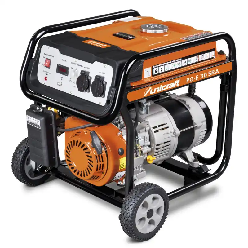 Groupe électrogène synchrone 2,8Kw Essence Unicraft PG-E 30 SRA Promotion
