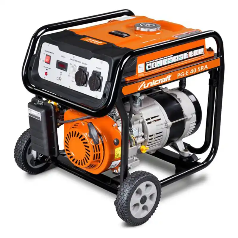 Petit Prix Groupe électrogène synchrone 3,8Kw Essence Unicraft PG-E 40 SRA