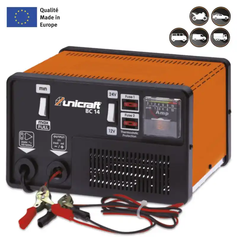 Chargeur manuel Unicraft BC 14 Commande En Gros